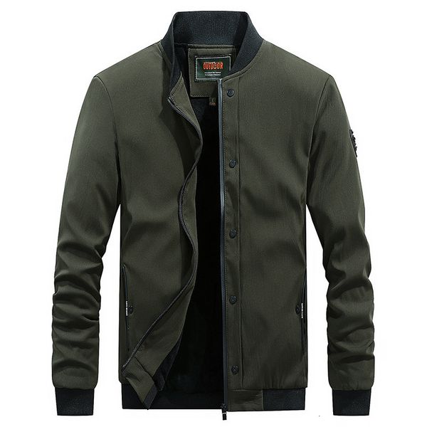 

men's autumn winter new stand collar casual middle-aged and elderly jacket, Black;brown