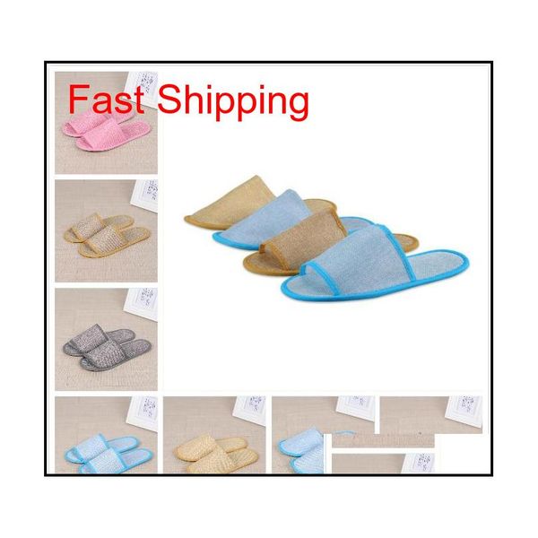 

nice quality soft one-time slippers disposable slippers shoe home white sandals l babouche jlllkn soif