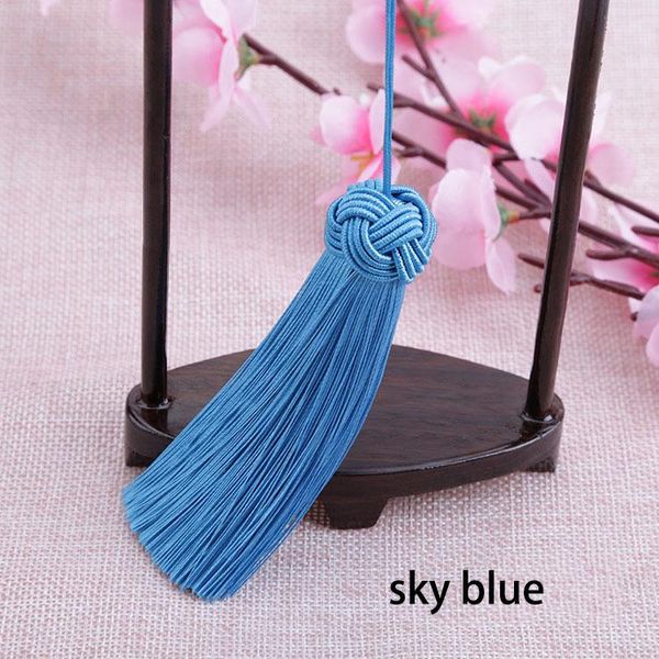 

12pcs lot 8cm pine cap fat tassels hanging rope silk sewing tassel trim decorative key tassels for curtain home decoration h wmtjvl