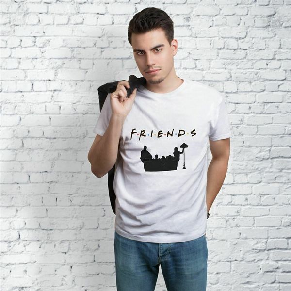 

friends friends tv series short sleeve friends quotes printed loose size ajax funny sport hooded sweatshirt hoodie t shirt