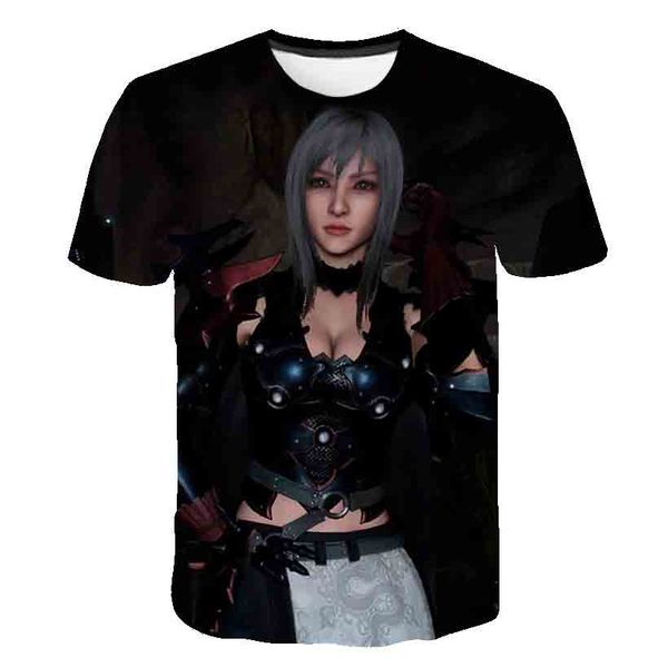 

final fantasy soldier men men cloud video game strife shinra chocobo 3d print shirts anime plus size plus size men clothing