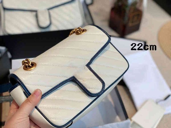 

72% off bag design trendy handbags marmont postman white blue small 22cm medium 26cm mini 16.5cm satcheld56v