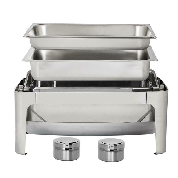 

chafing dish 9 l/9.5 quart stainless steel rectangular chafe jllgyk dayupshop