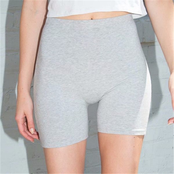 

women's summer new pure color sports shorts wind elastic tight leggings yoga pants, Black