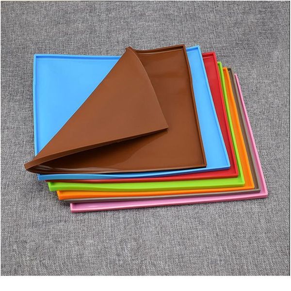 

1pcs nonstick baking pastry tools sile baking rug mat sile mold switzerland roll mat cake pad bak jllttt