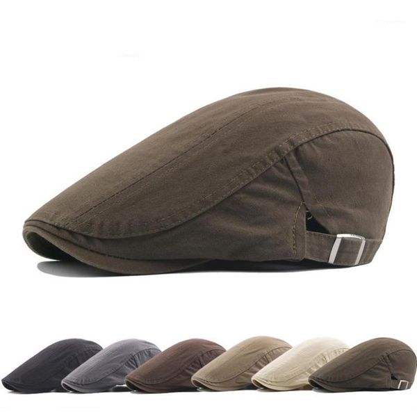 

t-mac hat male beret casual wild cap female korean fashion forward hat tide sun autumn and winter1, Blue;gray