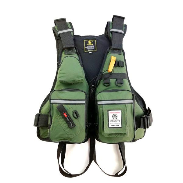 

life vest & buoy outdoor jacket multifunction fishing suit large buoyancy chaleco pesca bc30jsy