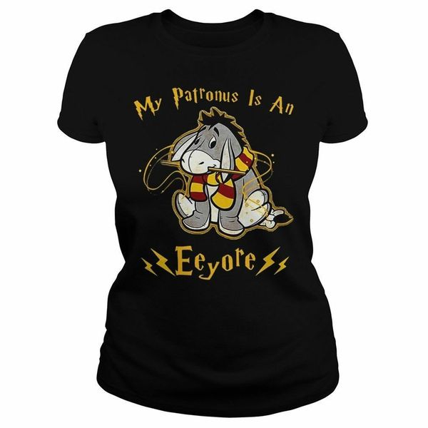 

my patronus is an eeyore shirt ladies' t-shirts us women's clothing trend 2019 big tall tee shirt sport hooded sweatshirt hoodie