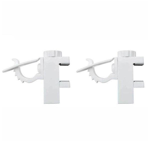 

2pcs hanging rod clip curtain hanging hooks wall sticker fixed clip hanging rack hook home curtain accessories wmthrc