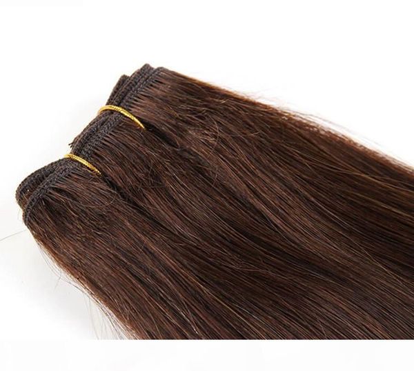 

human hair products 3pcs lot brazilian indian peruvian malaysian hair straight brown color,100% unprocessed hair extensions, dhl, Black