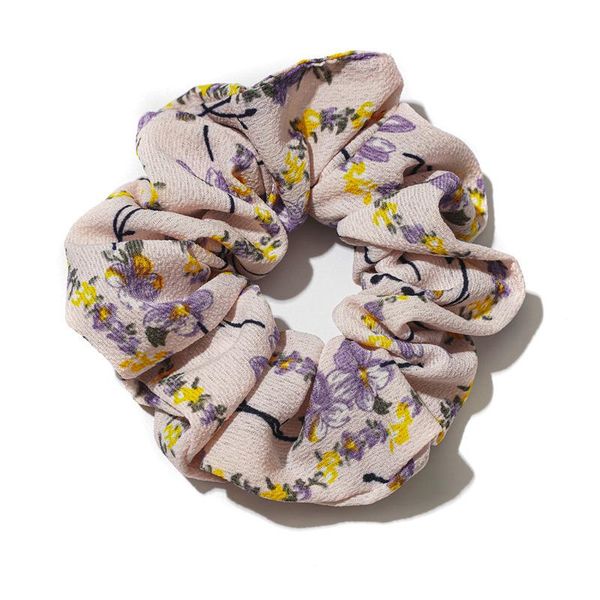 

vintage girls hair rope ties hair ring women elastic rubber bands plaid floral print stretch headband striped hair accessories q bbyuqb