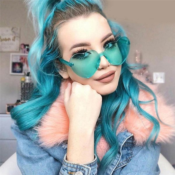 

love heart sunglasses women brand new fashion cute retro cat eye vintage sun glasses for female