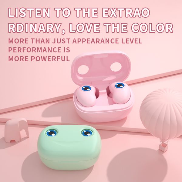 

2021 e6 wireless earphones with charge case powerful tws in ear bluetooth headphones for women men headsets