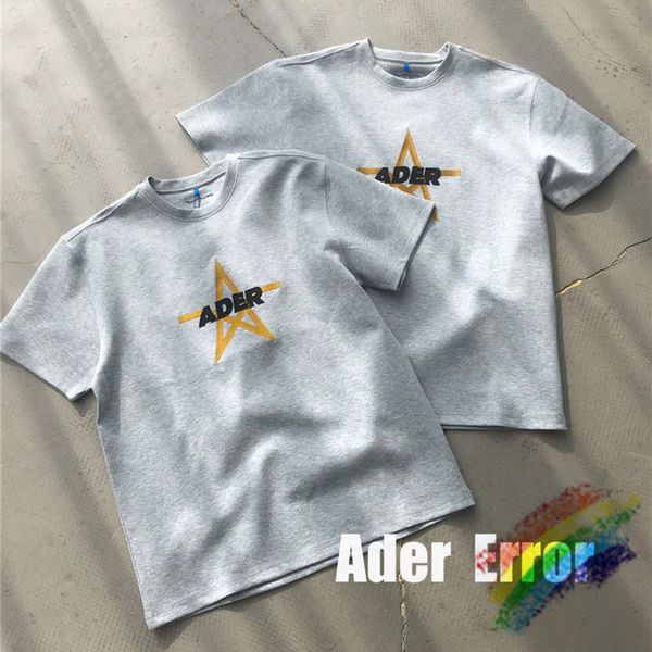 

gray t-shirt men women 1 embroidered letter tee, White;black