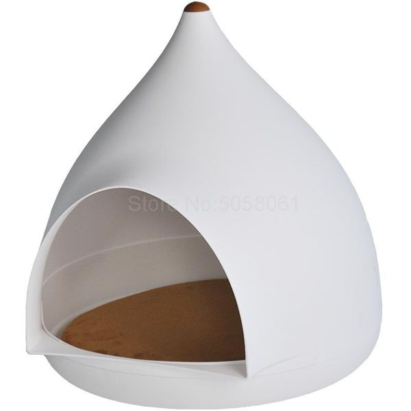 

cat beds & furniture water droplets litter net red nest summer season universal house kennel small dog and closed