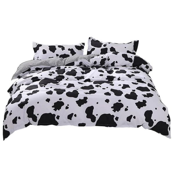 

bedding sets home textiles cow pattern set cute bed linens for girls duvet cover quilt nordic  king size
