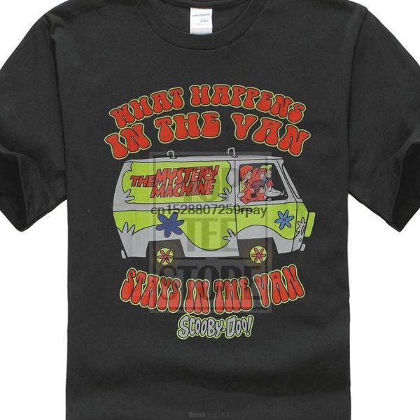 

scooby doo mens t shirt what happens in the van black light style image sport hooded sweatshirt hoodie