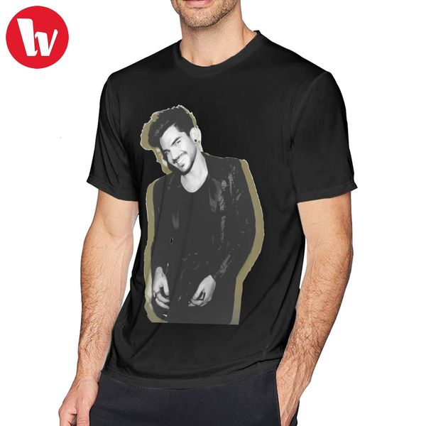 

дизайнеры балахона adam lambert adam lambert мерч tour cute хлопок 6xl основной мужской короткий рукав рубашки толстовки