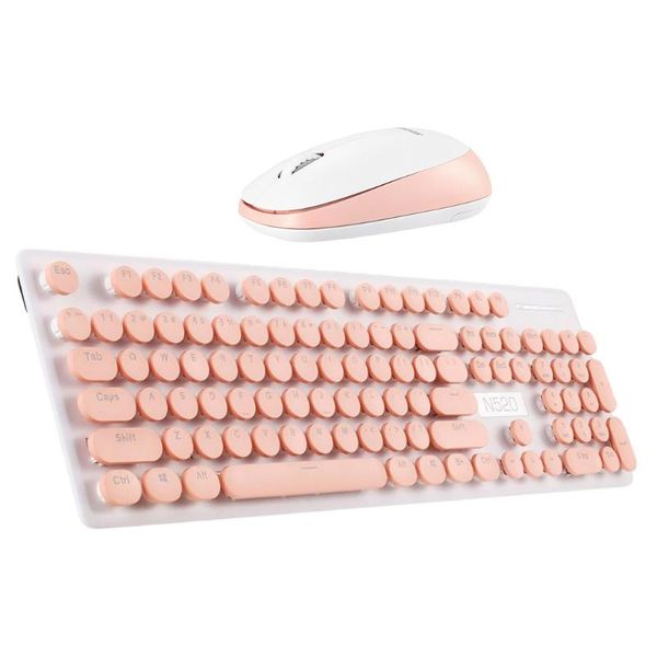 

wireless replacement mechanical pc lapkeyboard and mouse combo set for computers desk notebook laptv office supplies