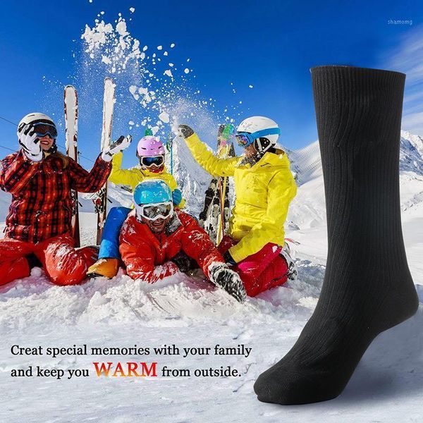 Sports Sports Inverno Aquecimento de algodão aquecido com pés recarregáveis ​​de pé de esqui térmico1