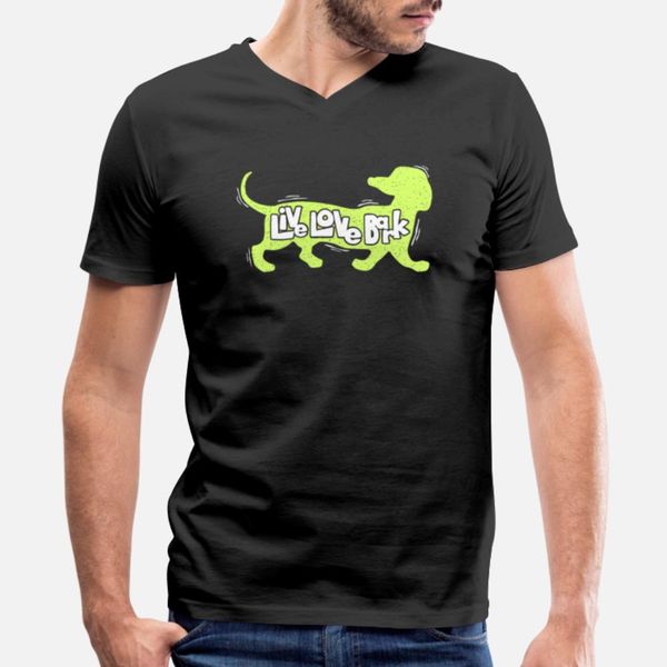 

live love bark roof dog dachshund gift pet. make a designers graphic t shirt funky popular custom tracksuit hoodie sweatshirt