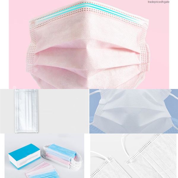 

shipping k white facemasks face reusable mask pfe 95% filtration protective pm2.5 anti dustproof 2 facemas yv2x