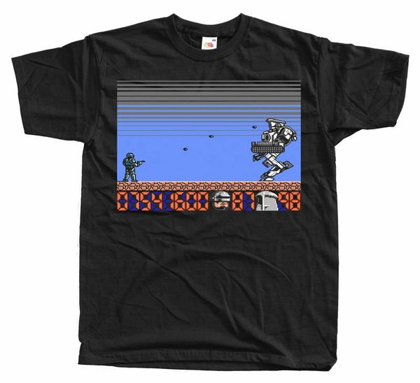 

robocop 2 final battle screen nes game black 5xl all sizes new men brand clothihng quality fashion hoodie designers t shirts sweatshirt