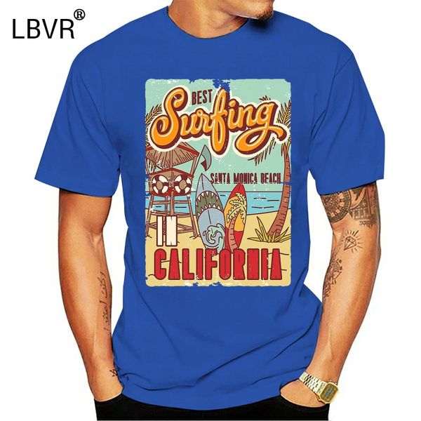 

summer casual oversized tee the surfing santa monica california womens retro style vacation beach shirt sport hooded sweatshirt hoodie