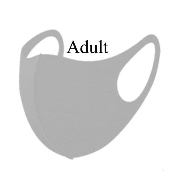 

mask fashion face masks ice silk adlut dust proof men women facemask black white pink red celebrity sunscreen thin