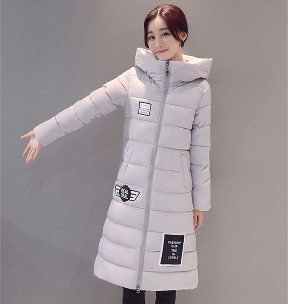 

2021 new inverno parka quente acolchoado jaquetas femininas casuais com capuz longo parkas casaco feminino wxf451 l4gk, Black