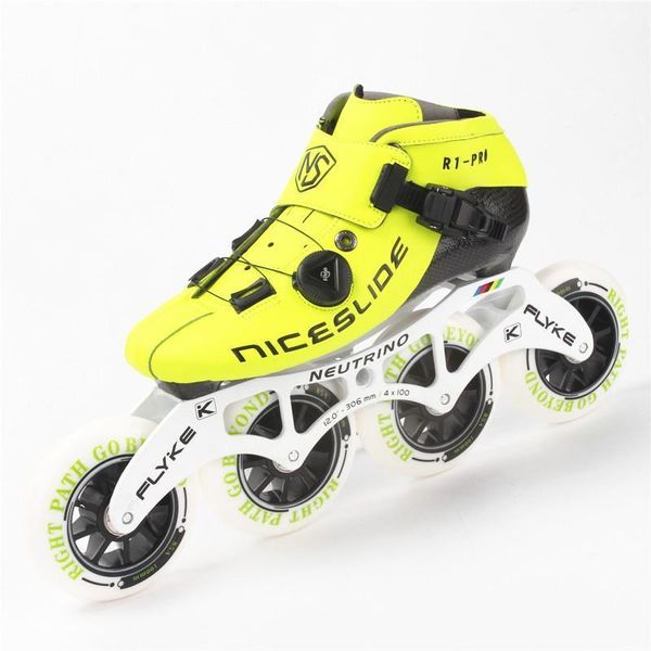 

inline & roller skates super cool professional carbon fiber 4*90mm 4*100mm 4*110mm 4-wheels track street speed sneaker knob 85a1