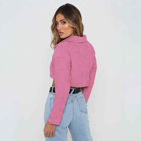 

deep v-neck crop denim long sleeve women coat loose exposed navel women tees plus size vintage tank clubwear1, Black;brown