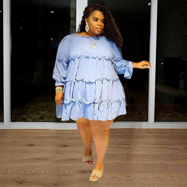 

ladies early autumn fashion long sleeve round neck simple fashion solid color dress, Black;gray