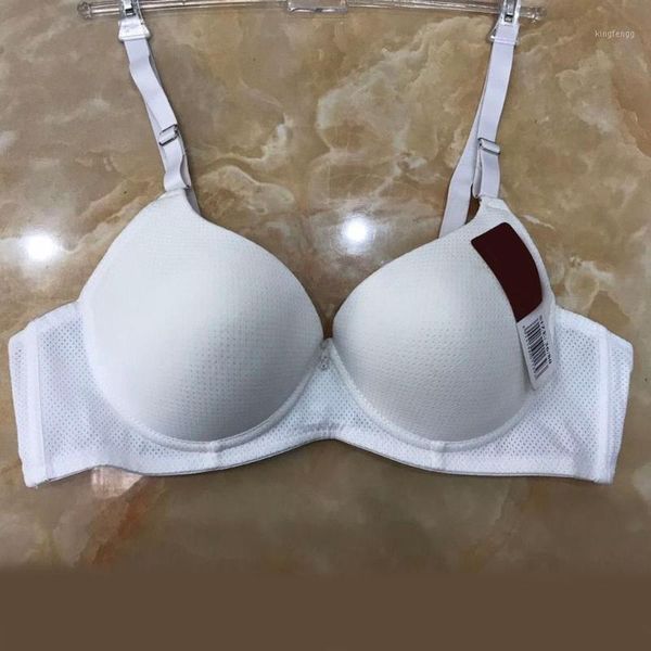 

women super push up bra three quarter underwire white cotton cup for small breast gathered lingerie bralette intimates bras, Red;black