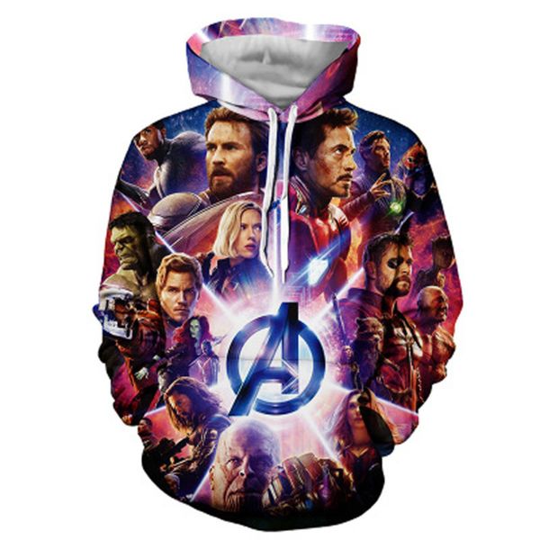

manufacturer men pullover sweatshirt 3d printing hoodies, Black