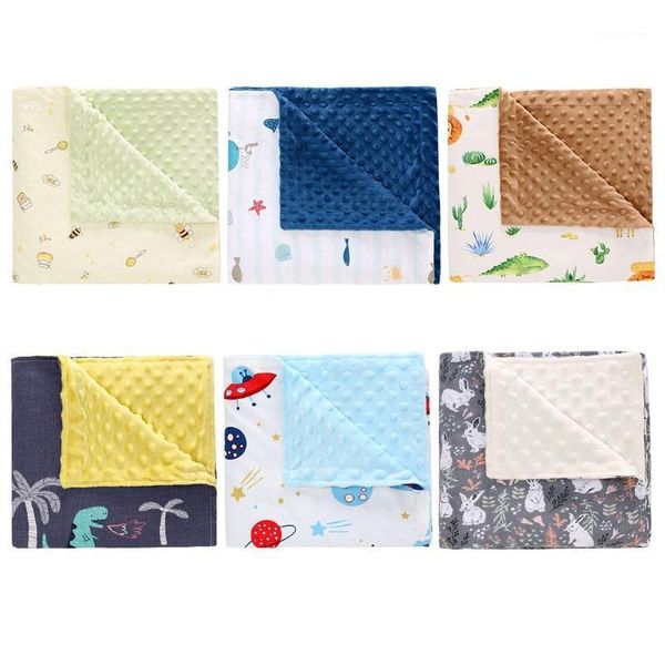 

blankets & swaddling 110x140cm baby appease blanket + doll set born soft warm air conditioner swaddle wrap bedding kids bath towel1