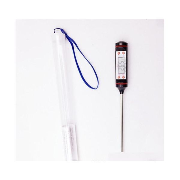 

shipping kitchen cooking food meat probe digital bbq thermometer qo7h7