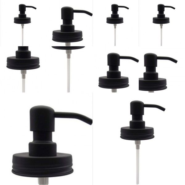 

soap dispenser press nozzle lid automatic hand sanitizer dispenser nozzles pump head mason jars liquid soap shampoo bottle 10hk c2