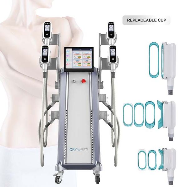 

etg 50-4s 4 handles body slimming shaper heat and cool cooling beauty cellulite ing weight loss products