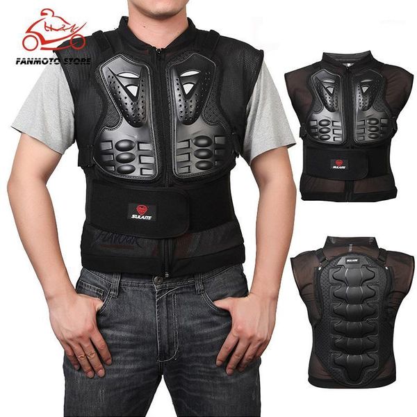 

sulaite sleeveless back support protective vest eva pad snowboarding skiing sports safety jackets protection motorcycle armor1