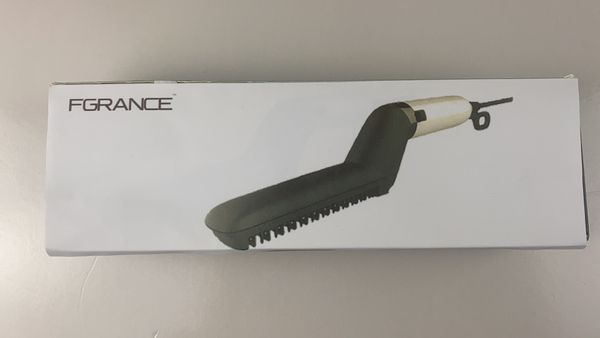 

fgrance portable hair straightener comb for men women