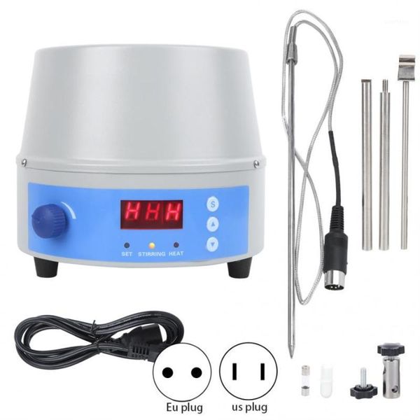 

electric digital stirring temperature controller intelligent magnetic heating set 500ml electric heating set1