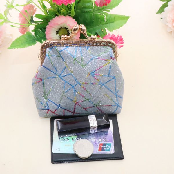 

korea style kawaii pu shell shape purses luxury with hasp women girls pocket cool colorful checkered coin purse, Red;black