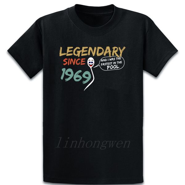 

legendary since 1969 50th birthday gift t shirt fitness spring design cotton letter costume funny shirt sport hooded sweatshirt hoodie