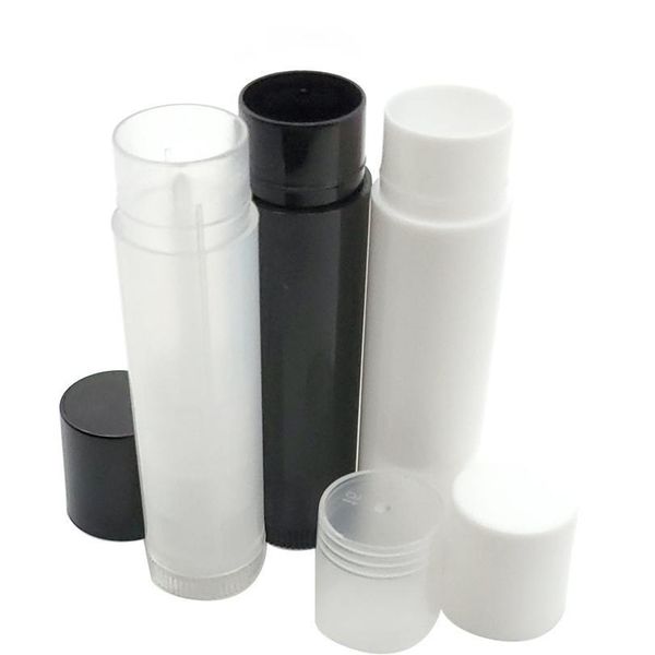 

20pcs 5g transparent plastic cosmetic container empty glue stick lip gloss tube lipstick eyelash tube portable trave sqcesr