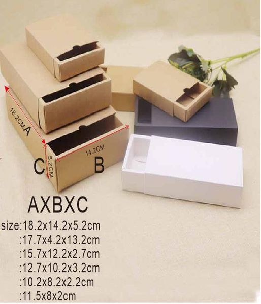 

10 pcs new vintage kraft drawer gift box birthday wedding chocolate favourate box 10 pcs bbyxpa lipper