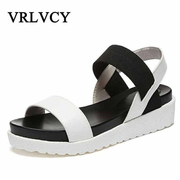 

ladies sandals summer fashion sweet lady flat shoes with fashion wear non-slip sandals ladies shoes (fast delivery, Black