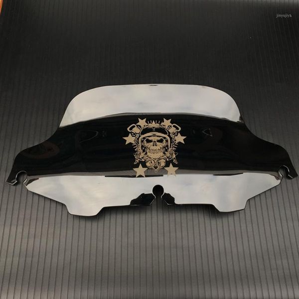 

motorcycle windshield 5"/6"/8" windscreen for touring electra glide 1996-2013 fairing wind shield screen deflectors1