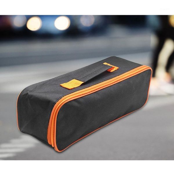 

car organizer cloth vacuum cleaner bag black storage portable toolkit toolbox emergency kit for vehicles1