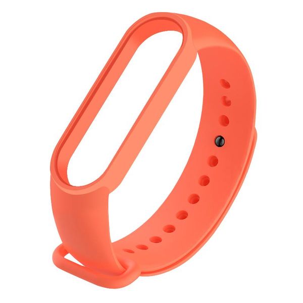 

for xiaomi mi band 5 sport strap silicone solid color replacement wristband bracelet watchband for xiomi mi band 5 wrist strap wmtoau